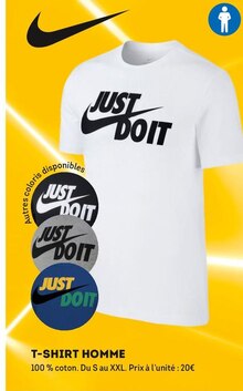Vêtements - Nike - Sport 2000 Vêtements - Nike à 9,95 € dans le catalogue Sport 2000 "Notre anniversaire & vos bonnes affaires, ça matche !"