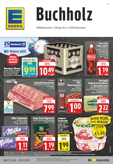 EDEKA Prospekt der Woche "Aktuelle Angebote" Seite 1, 30.06.2025 bis 05.07.2025 für Düsseldorf Aktueller EDEKA Prospekt "Aktuelle Angebote" Seite 1 von 24 Seiten für Düsseldorf