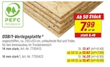 Aktuelles OSB/1-Verlegeplatte Angebot bei toom Baumarkt in Dresden ab 12,62 €