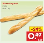 Weizenbaguette von  im aktuellen Netto Marken-Discount Prospekt für 0,49 €