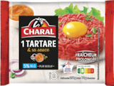 Tartare 5% de mat. gr. et sa sauce - CHARAL dans le catalogue Monoprix