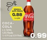 Aktuelle Coca Cola Angebote bei E center in Dinslaken Aktuelles Coca-Cola Angebot bei E center in Dinslaken ab 0,88 €