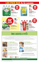 Prix et réduction Eau minérale gazeuse dans le prospectus Super U en cours Offre Eau minérale gazeuse dans le catalogue Super U du moment à la page 16