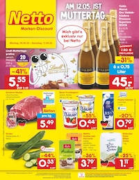 Netto Marken-Discount Prospekt "Aktuelle Angebote" für Augsburg, 55 Seiten, 06.05.2024 - 11.05.2024