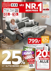Aktueller XXXLutz Möbelhäuser Möbel & Einrichtung Prospekt in Oberhausen und Umgebung, "NR.1 BEIM PREIS" mit 52 Seiten, 27.12.2025 - 11.01.2026