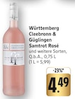 E center Heidenheim - Samtrot Rosé Angebot im Prospekt Samtrot Rosé bei E center im Heidenheim Prospekt für 4,49 €