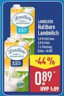 Haltbare Landmilch 1,5% Fett von Landliebe im aktuellen ALDI Nord Prospekt für 0,89 €