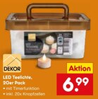 LED Teelichte Angebote von DEKOR bei Netto Marken-Discount Sindelfingen für 6,99 €