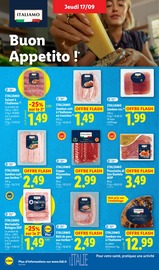 Promos Jambon Cru dans le catalogue "Cap sur l'Italie !" de Lidl Jambon Cru en promo dans le catalogue Lidl à la page 18