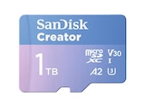 Creator Adapter mit microSD™ UHS-I-Karte, Micro-SDXC Speicherkarte, 1 TB, 190 MB/s im MediaMarkt Saturn Prospekt Creator Adapter mit microSD™ UHS-I-Karte, Micro-SDXC Speicherkarte, 1 TB, 190 MB/s von SANDISK im aktuellen MediaMarkt Saturn Prospekt für 249,99 €