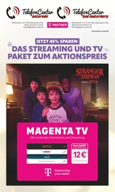 Fernseher im TelefonCenter Osterode Prospekt in Seesen Aktueller TelefonCenter Osterode Prospekt mit Fernseher, "DAS STREAMING UND TV PAKET ZUM AKTIONSPREIS", Seite 1