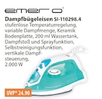 Aktuelle Bügeleisen Angebote bei V-Markt in Augsburg Aktuelles Dampfbügeleisen SI-110298.4 Angebot bei V-Markt in Augsburg ab 24,90 €
