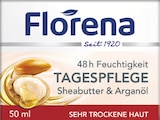 Tages- oder Nachtpflege Sheabutter & Arganöl oder Olivenöl Angebote von Florena bei Rossmann Freiburg für 3,99 €