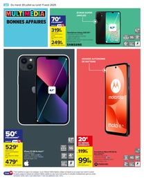Offre Téléphone Samsung dans le catalogue Carrefour du moment à la page 26