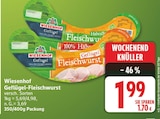 Geflügel-Fleischwurst von Wiesenhof im aktuellen EDEKA Prospekt