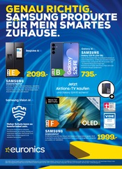 Aktueller EURONICS Elektromärkte Prospekt in Hattingen und Umgebung, "GENAU RICHTIG. SAMSUNG PRODUKTE FÜR MEIN SMARTES ZUHAUSE." mit 8 Seiten, 24.09.2025 - 05.10.2025