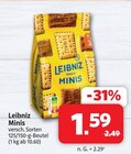 Minis im Angebot bei Markant Nordwest in Detmold Minis Angebote von Leibniz bei Markant Nordwest Detmold für 1,59 €