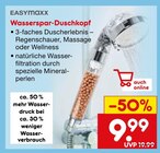 Aktuelles Wasserspar-Duschkopf Angebot bei Netto Marken-Discount in Heidelberg ab 9,99 €