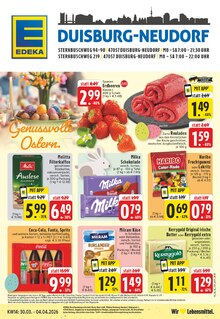 Cola im aktuellen EDEKA Prospekt (Duisburg) Cola im EDEKA Prospekt "Aktuelle Angebote" mit 28 Seiten (Duisburg)