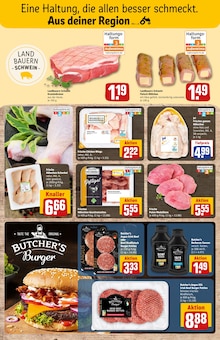 Fleisch im REWE Prospekt "Dein Markt" mit 34 Seiten (Ludwigshafen (Rhein))