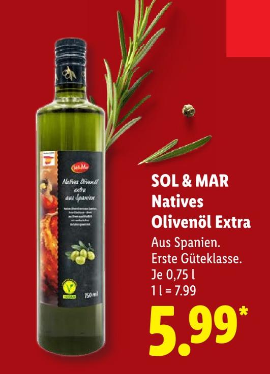 Natives Olivenöl Extra