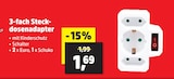 3-fach Steckdosenadapter Angebote bei Thomas Philipps Karlsruhe für 1,69 €