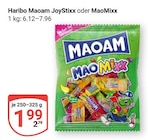Maoam JoyStixx Angebote von Haribo bei GLOBUS Kaarst für 1,99 €