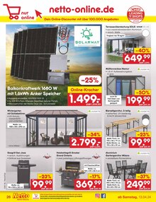 Garten im Netto Marken-Discount Prospekt "Aktuelle Angebote" mit 49 Seiten (Leipzig)