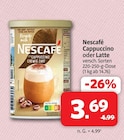 Cappuccino Angebote von Nescafé bei Markant Nordwest Emden für 3,69 €