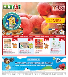 Catalogue Supermarchés Match à Villers-Bocage, avec 1 page Prospectus Supermarchés Match à Villers-Bocage, "C'EST TOUS LES JOURS LE MARCHÉ", 1 page, 11/09/2026 - 27/09/2026
