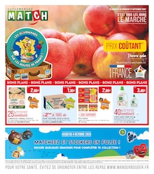 Catalogue Supermarchés Match de la semaine 38, "C'EST TOUS LES JOURS LE MARCHÉ", page 1, 11/09/2026 - 27/09/2026 Prospectus Supermarchés Match en cours, "C'EST TOUS LES JOURS LE MARCHÉ", page 1 sur 1
