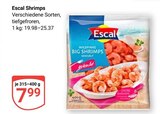 Shrimps Angebote von Escal bei GLOBUS Amberg für 7,99 €