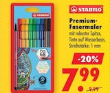 Premium-Fasermaler von STABILO für 7,99 € bei Mäc-Geiz im Angebot Premium-Fasermaler von STABILO im aktuellen Mäc-Geiz Prospekt