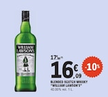 Blended Scotch Whisky - William Lawson's en promo chez E.Leclerc Goussainville à 16,09 €