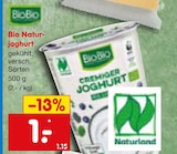 Aktuelles Bio Naturjoghurt Angebot bei Netto Marken-Discount in Frankfurt (Main) ab 1,00 €