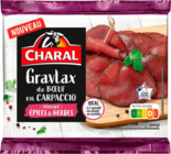 GRAVLAX DE BŒUF EN CARPACCIO CHARAL - CHARAL dans le catalogue Auchan Hypermarché