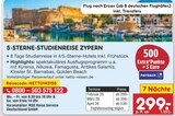 5-STERNE-STUDIENREISE ZYPERN von Netto Reisen für 299,00 € bei Netto Marken-Discount im Angebot 5-STERNE-STUDIENREISE ZYPERN von Netto Reisen im aktuellen Netto Marken-Discount Prospekt
