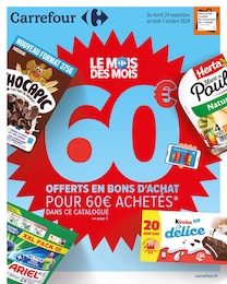 Catalogue Supermarchés Carrefour en cours à Coggia et alentours, LE MOIS DES MOIS, 69 pages, 24/09/2024 - 07/10/2024