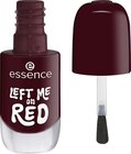 Gel Nagellack 12 Left Me On Red von essence im aktuellen dm-drogerie markt Prospekt für 1,75 €