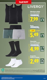 Prix et réduction Boxer Homme dans le prospectus Lidl en cours Offre Boxer Homme dans le catalogue Lidl du moment à la page 45