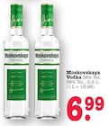 Vodka Angebote von Moskovskaya bei E center Rastatt für 6,99 €