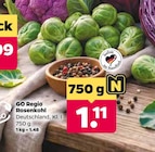 Netto mit dem Scottie Brandenburg - Rosenkohl Angebot im Prospekt Rosenkohl bei Netto mit dem Scottie im Brandenburg Prospekt für 1,11 €