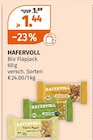 Bio Flapjack Angebote von HAFERVOLL bei Müller Nürtingen für 1,44 €