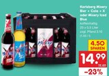 Aktuelles Mixery Bier + Cola + X Angebot bei Netto Marken-Discount in Pirna ab 14,99 €