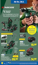 Akku Rasenmäher Angebot im aktuellen Lidl Prospekt auf Seite 38