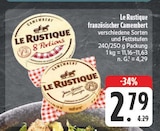 Camembert 8 Portions Angebote von Le Rustique bei E center Chemnitz für 2,79 €