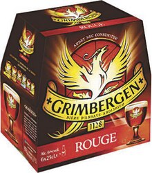 Bière rouge 6% vol - Géant Casino à Avignon Bière rouge 6% vol en promo chez Géant Casino Avignon à 3,08 €