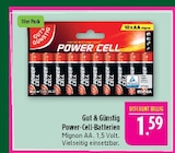 Power-Cell-Batterien Angebote von Gut & Günstig bei Marktkauf Leipzig für 1,59 €