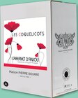 AOP Cabernet d'Anjou Rosé Les Coquelicots - Maison Pierre Bourré dans le catalogue Netto