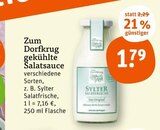 gekühlte Salatsauce bei tegut im München Prospekt für 1,79 €